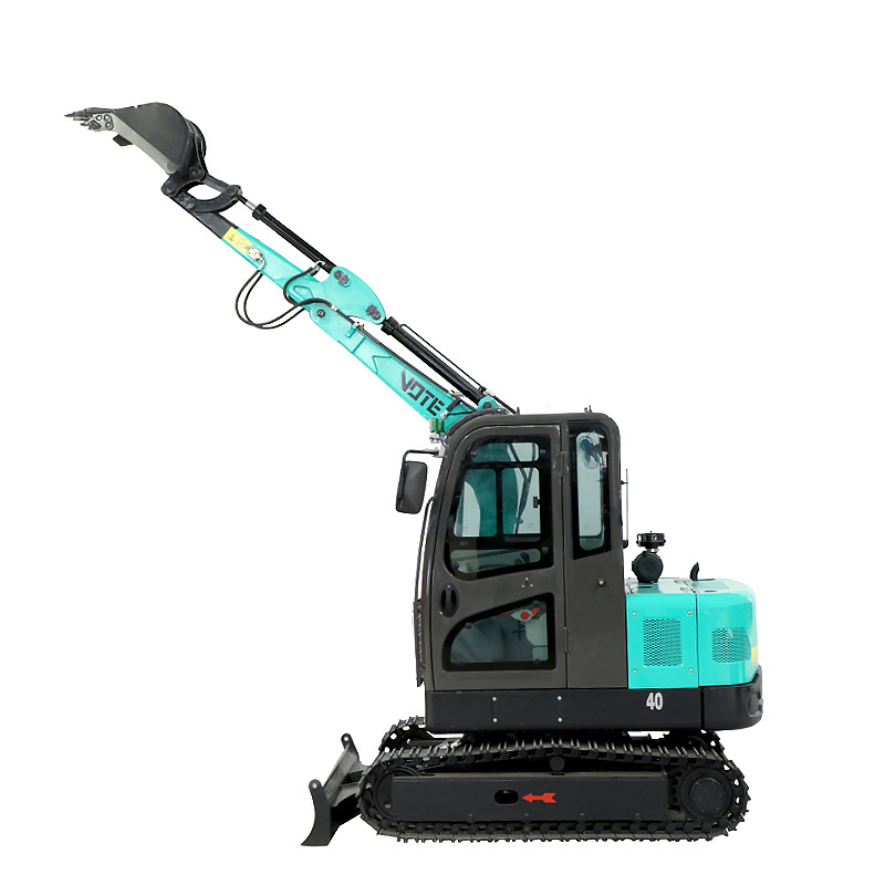 Hot mini excavator 4 ton Multifunction mini digger Hydraulic crawler excavator Private orchard excavator heavy equipment