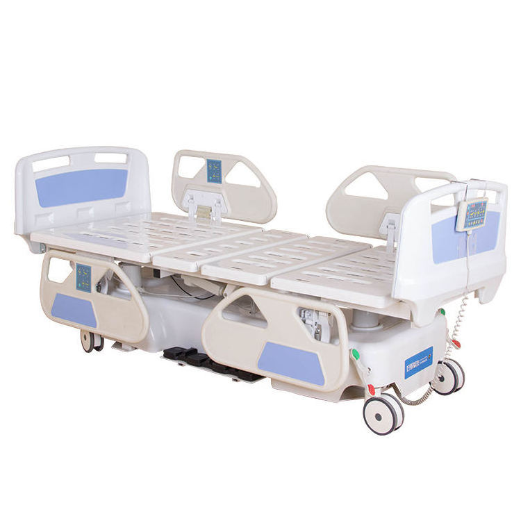 Hot selling ABS head Custom style board manual two crank hospital bed clinic electric Furniture medical hospital beds