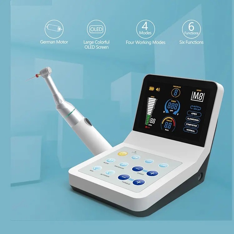 Dental Root Canal Treatment Dental Endodontic Rotary Machine with Apex Locator