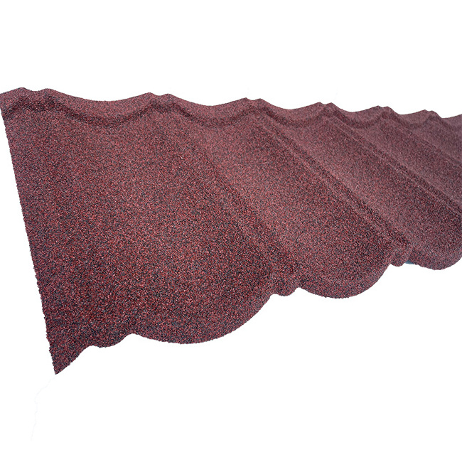 corrugated galvanized stone coated metal roof tiles metal roof price philippines