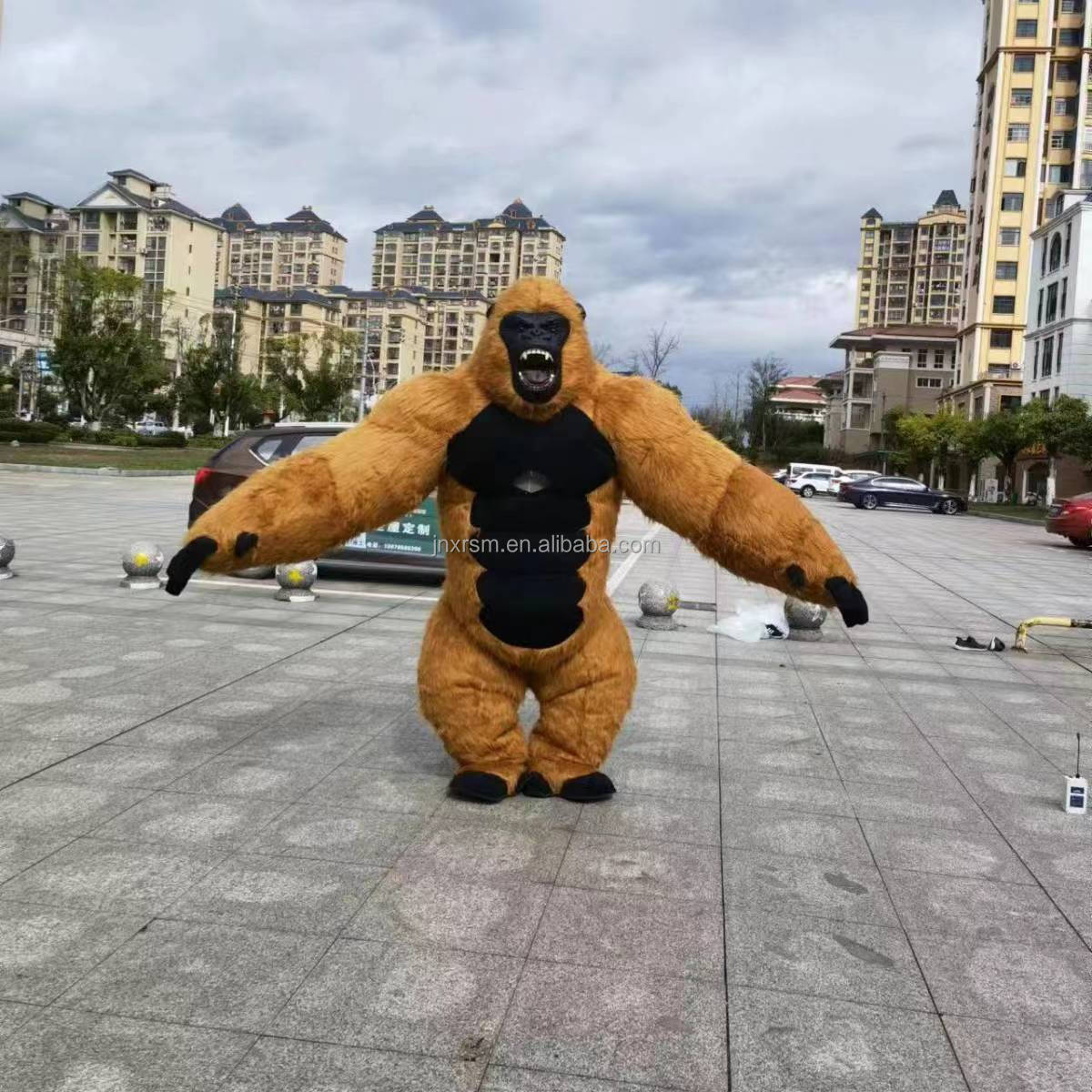 walking dinosaur costume with sound,dinosaur mascot costume Cosplay Animal Mascot poler bear gorillas kingkong