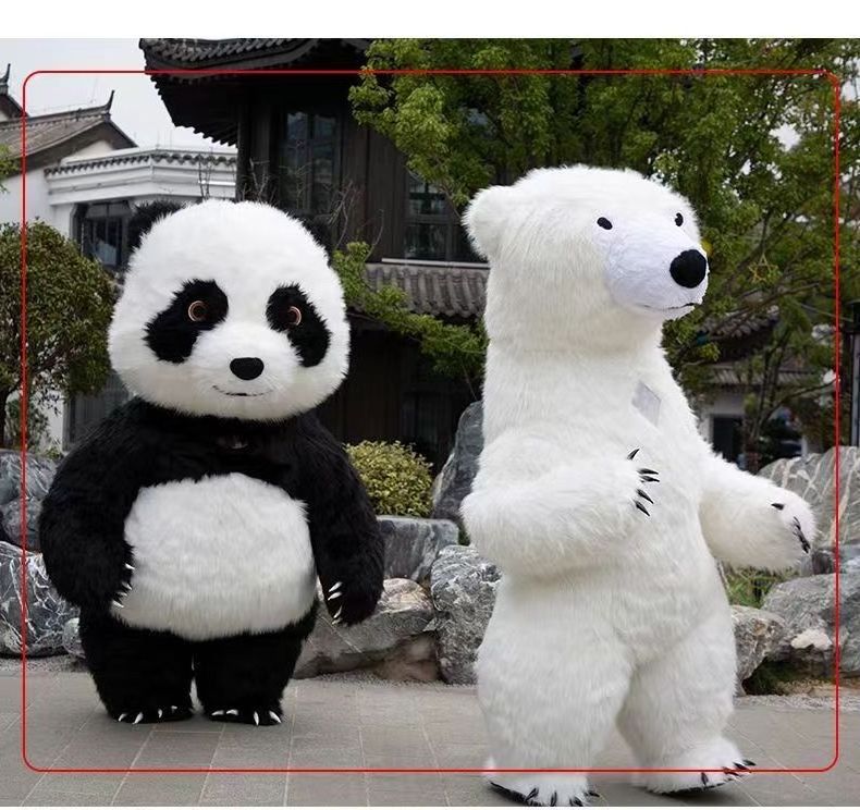 mascot costumes for adults polar bear mascot costume Event for Adult Party Entertainment Performance Use Panda Suits