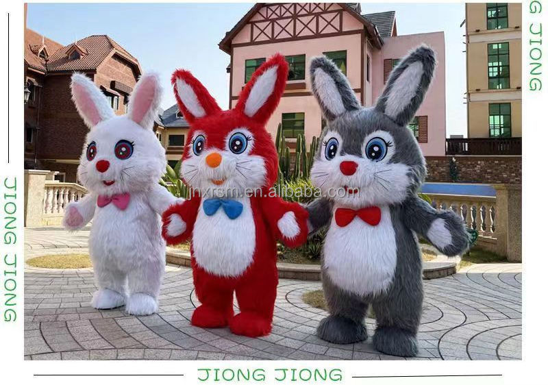 Cartoon figure costume rabbit Team doll costume dog patrol chase costume walking suit sky Archie doll suit