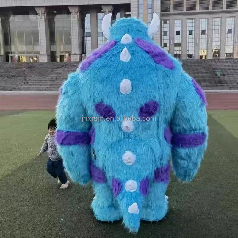 Monsters University Sully the Hairy beast Suits Cosplay Party Costume Mouse Mascot Costume