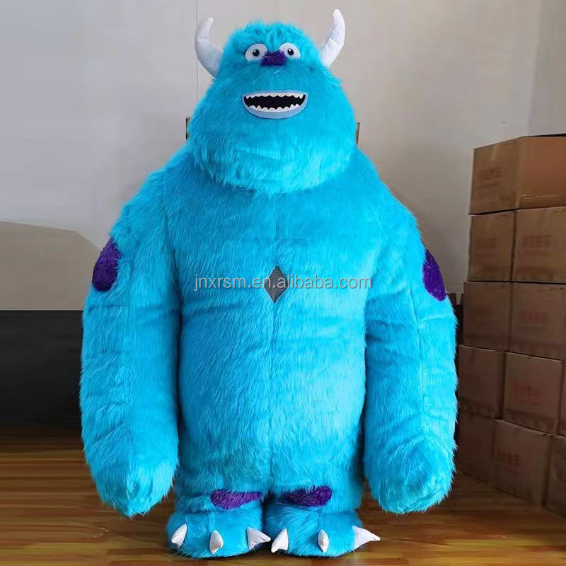 Monsters University Sully the Hairy beast Suits Cosplay Party Costume Mouse Mascot Costume