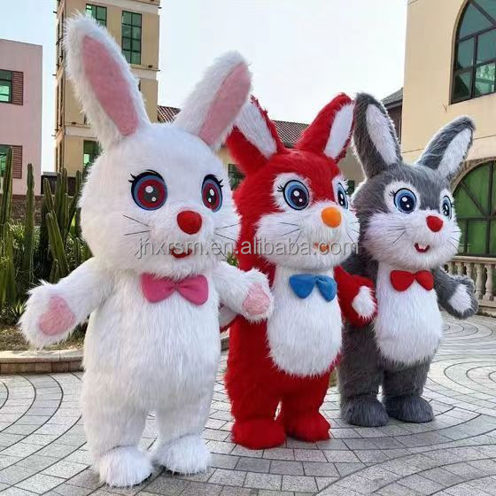 cute rabbit inflatable costumes walking mascot,hot sale character mascots rabbit