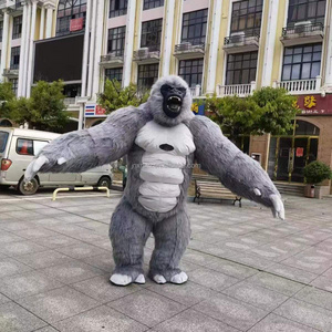 walking dinosaur costume with sound,dinosaur mascot costume Cosplay Animal Mascot poler bear gorillas kingkong