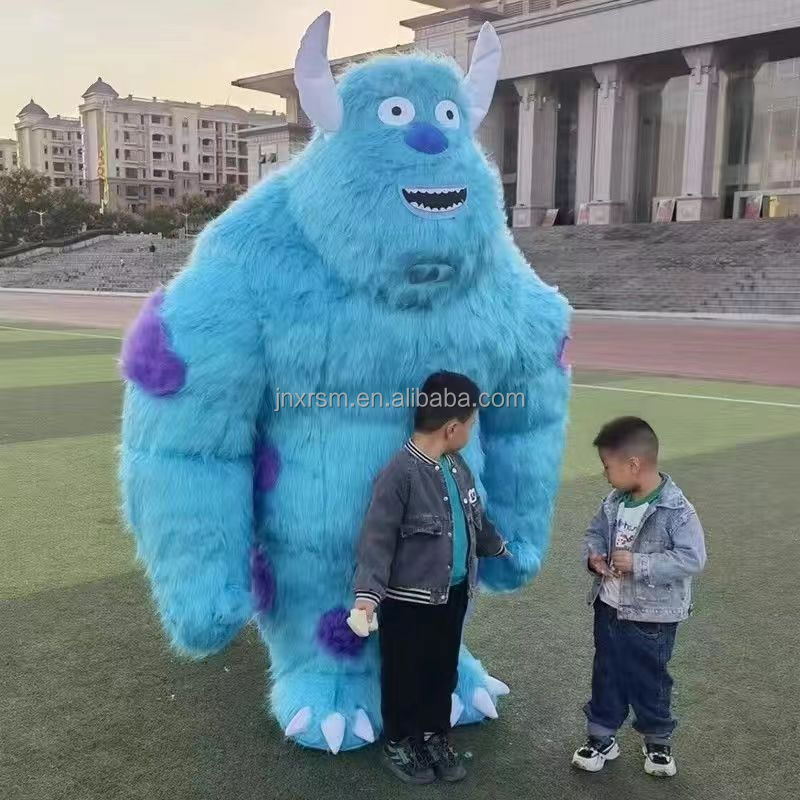 Monsters University Sully the Hairy beast Suits Cosplay Party Costume Mouse Mascot Costume