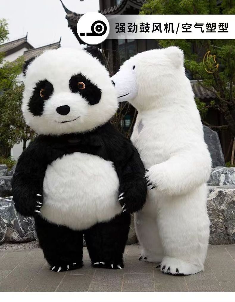 mascot costumes for adults polar bear mascot costume Event for Adult Party Entertainment Performance Use Panda Suits