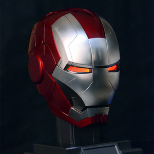 Iron Man MK5 helmet voice control  remote control touch control face changing Iron Man helmet