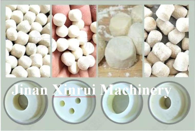 mini bread dough divider ball dough cutting dough extruder machine with cutter