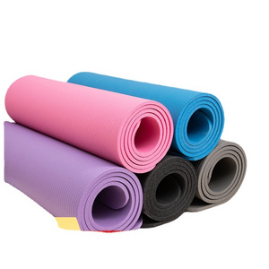 Eco Friendly 10mm 13mm 15mm Rubber Large Yoga Mat Gray Nbr Pilates Travel Fitness Non Slip Yoga Ma