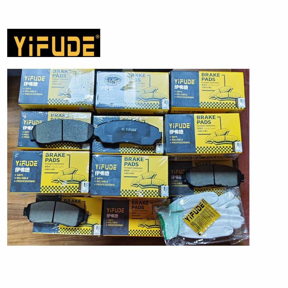 high quality  pastillas de freno brake pad manufacturers Semi-Metal ceramic NAO auto car brake pads