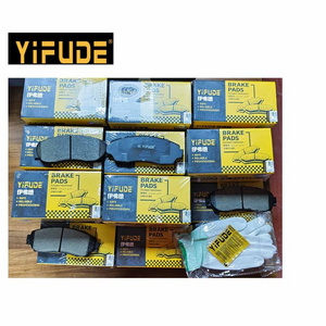 high quality  pastillas de freno brake pad manufacturers Semi-Metal ceramic NAO auto car brake pads