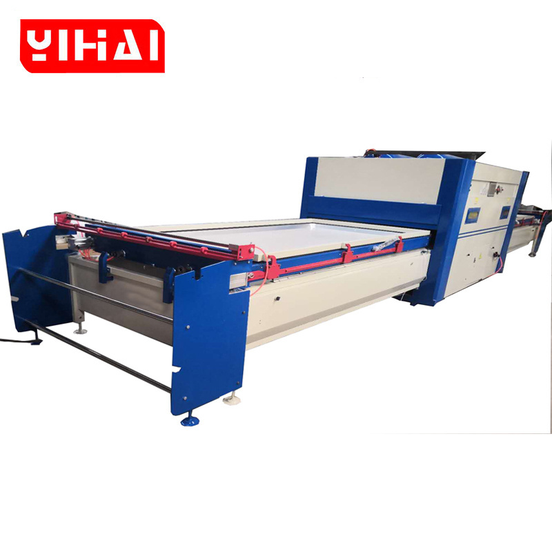 vacuum PVC membrane press machine for wooden doors