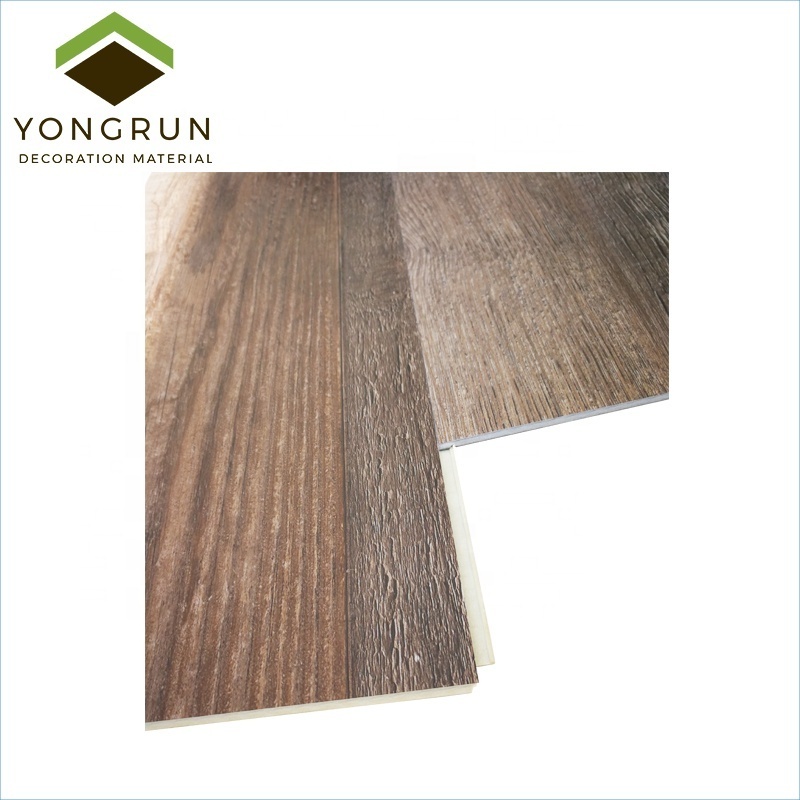 Uniclic Patent System vinyl plank flooring click lock waterproof and fireproof vinyl plank wood pvc floor planks