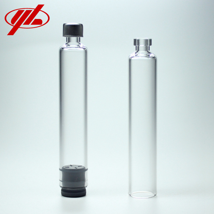 1.5ml 1.8ml 3ml 4ml Clear Empty Disposable Insulin Medical Glass Cartridge