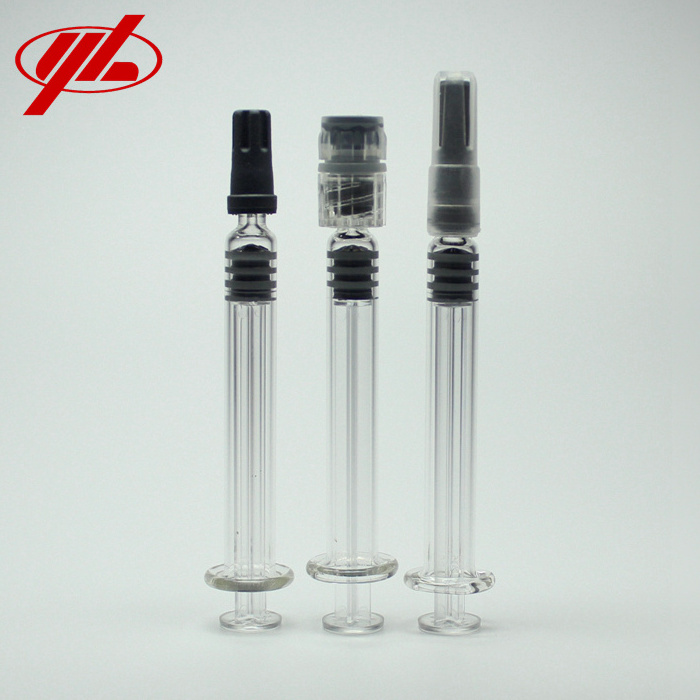 Glass Pre-filled Cartridge Syringe 1ml with Luer Lock