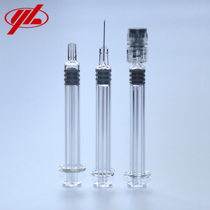 Glass Pre-filled Cartridge Syringe 1ml with Luer Lock