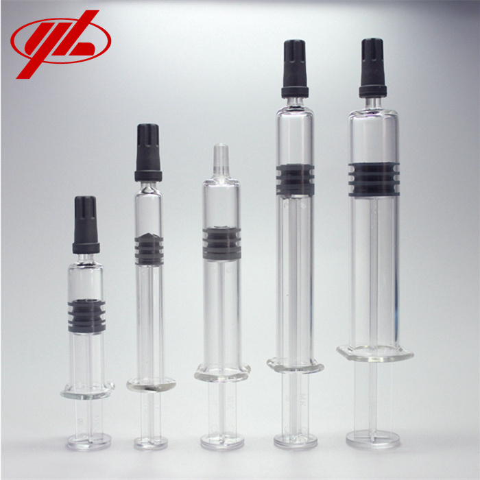 High Quality 5ml Pharmaceutical Prefilled Glass Syringe for Dental Injection