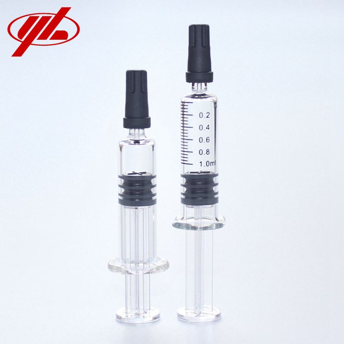 1ml Disposable Medical Prefilled Glass Cartridge Syringe