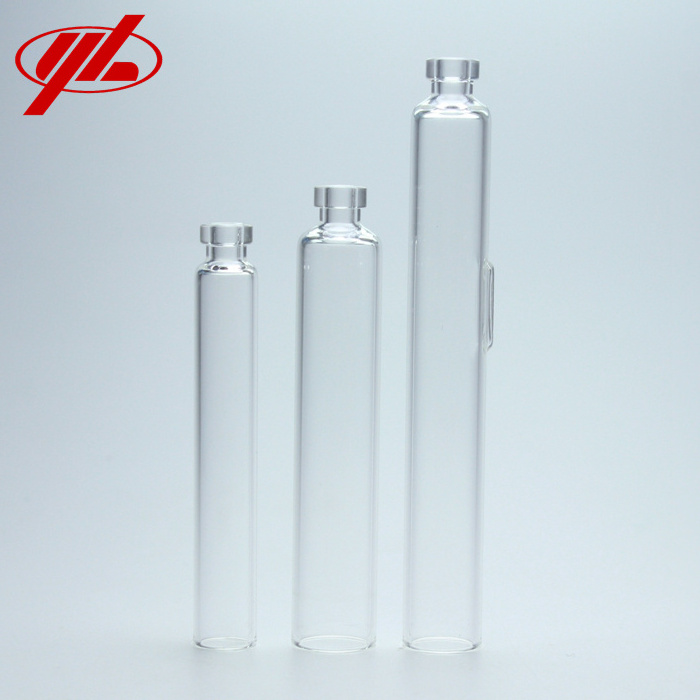 1.5ml 1.8ml 3ml 4ml Clear Empty Disposable Insulin Medical Glass Cartridge