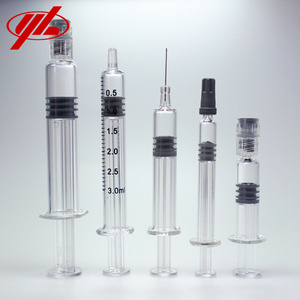 High Quality 5ml Pharmaceutical Prefilled Glass Syringe for Dental Injection