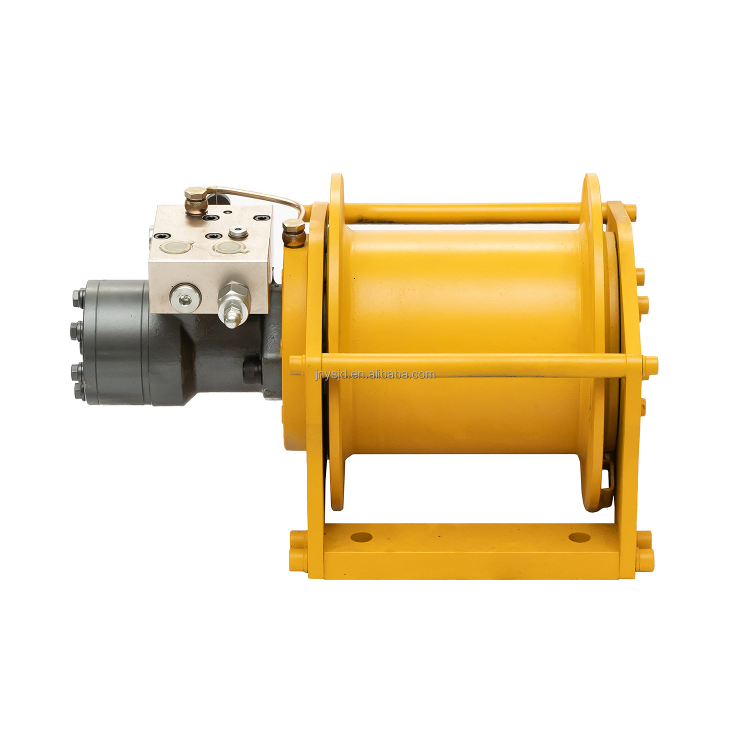 Portable small hydraulic winch with danfoss motor