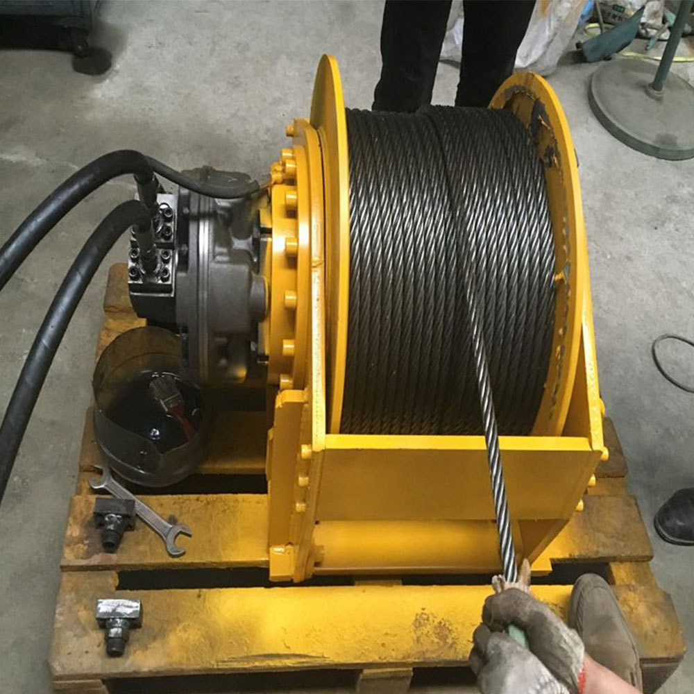 CCS CE Planetary Hydraulic Cable Winch For Oil Well Drilling For Shrimp Boat /Anchor Winch With Brake