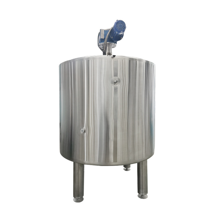 Factory Price Stainless Steel Mixing Tank Liquid Chemical Food Blending Heated Jacket Mixer Tank With Agitator Mixing Tank