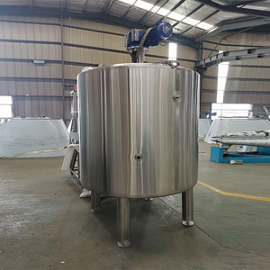 Factory Price Stainless Steel Mixing Tank Liquid Chemical Food Blending Heated Jacket Mixer Tank With Agitator Mixing Tank