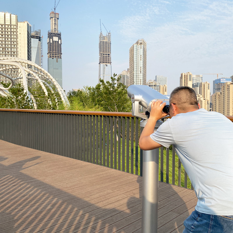 Powerful Long Range Giant non Coin-Operated Binoculars, 40x100 Tourist Binoculars , Coin Operated Binocular