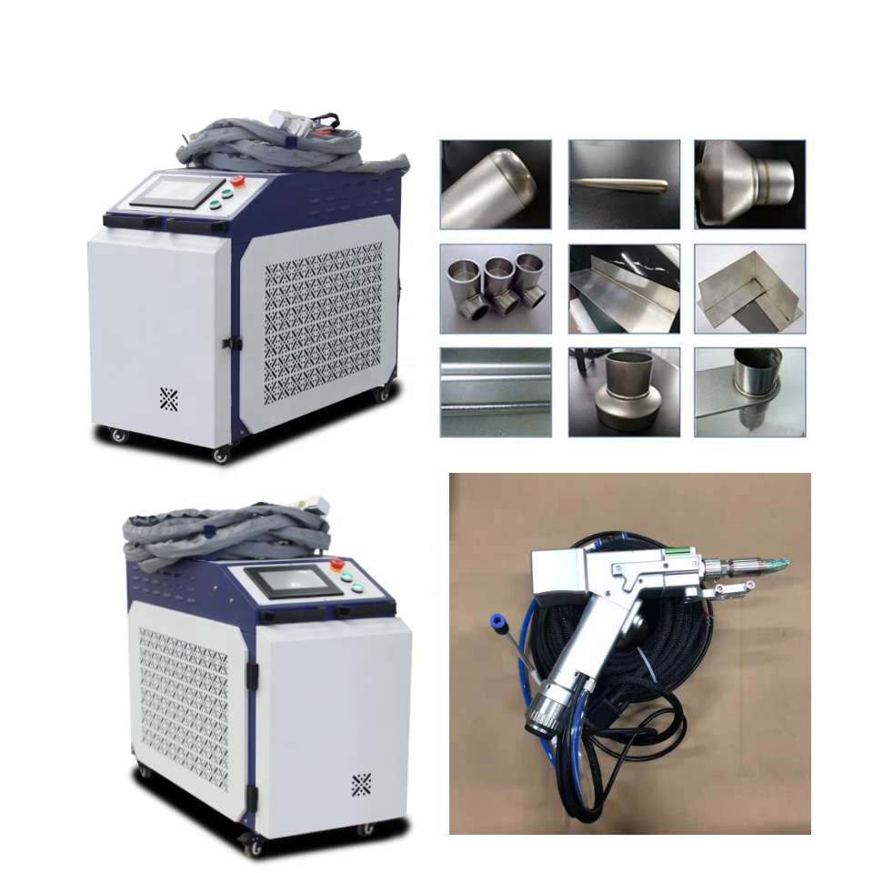 1-4mm Aluminum Steel Carbon Metal Welding Machine  Handheld Hot Sale Mini Laser Welder 1KW 1500W 2000W 3KW