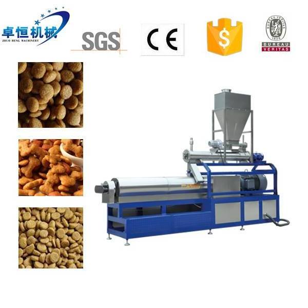 Dry pet food dog cat fish food making machine production line