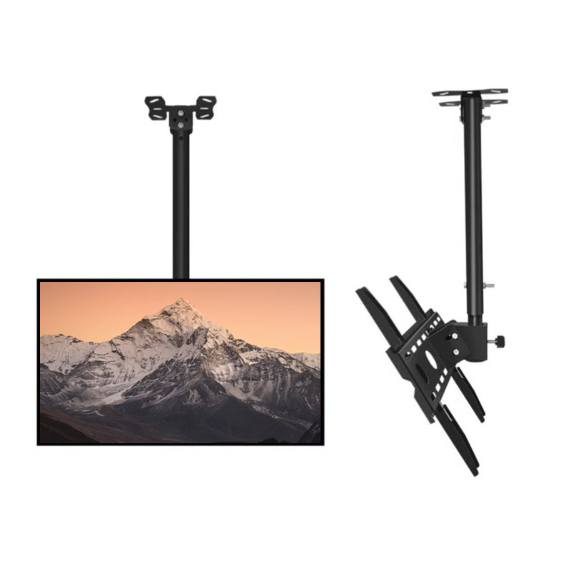 32-60 Inches TV Roof Ceiling Mount Bracket Smart Hanger Ceiling Height Adjustable 360 degree Mechanism Motorized