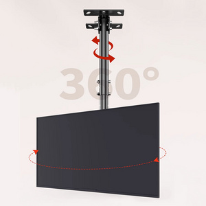 32-60 Inches TV Roof Ceiling Mount Bracket Smart Hanger Ceiling Height Adjustable 360 degree Mechanism Motorized