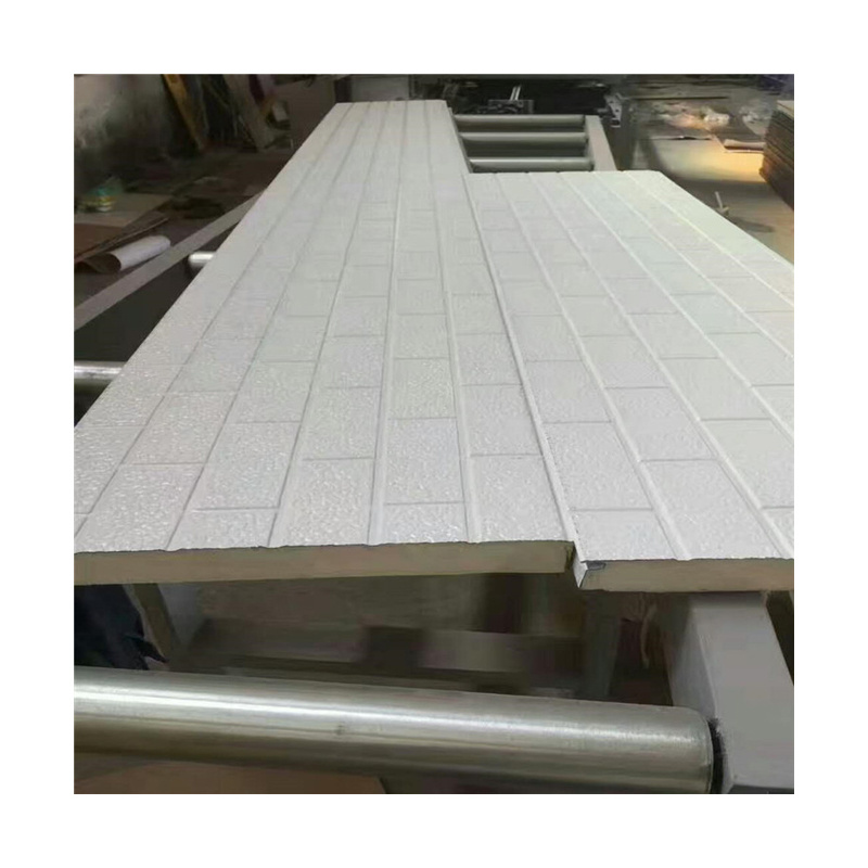 Mid-century modern polyurethane foam insulation panels structural 12mm insulated wall panel metal carved sandwich panel