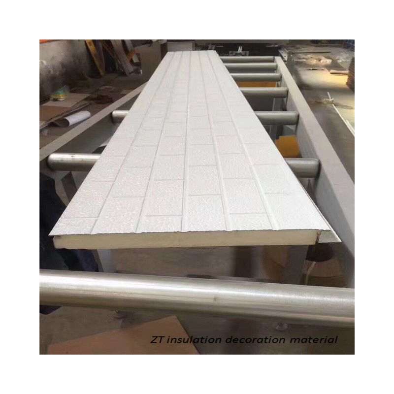 Eps styrofoam sheet metal wall sandwich panel roof panels insulated eps sandwich metal carved sandwich panel