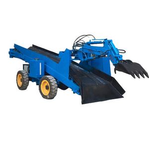 Mini mining loader mucking machine for coal mine and metal mine