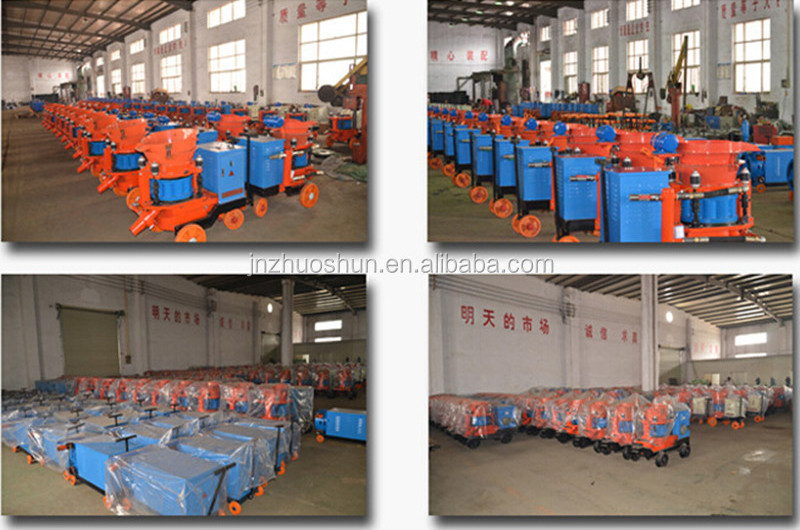 Pz-5 Dry Type Dry Construction Shotcrete Machine/ Concrete Gunite For Sale/ Shotcrete Machine