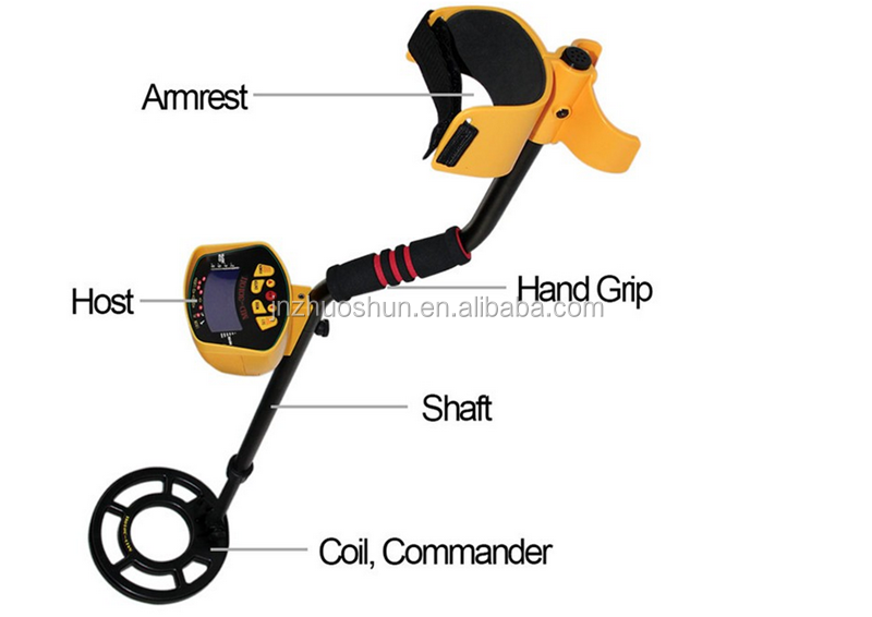 Long Range Underground Metal Detector Treasure Diamond Gold Detector MD3010II