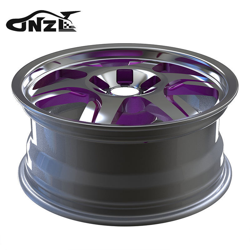 Zhenlun Forged Alloy Rims Customized T6061 18-24 Inch Forged Alloy Wheels 6 Spokes Racing Wheel Rim