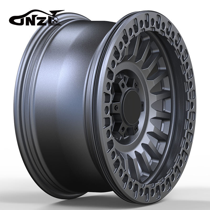 Zhenlun Beadlock 4*4 Off-Road Forged Wheels Multi Spoke Low Pressure Tyre For Jeep Wrangler 5*127