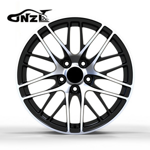 17 18 19 20 21 22 Inch 5*112 Custom Forged Wheel Staggered Mesh Multi Spoke 6061t6-Aluminum Alloy Wheel Rims For Luxurious Car