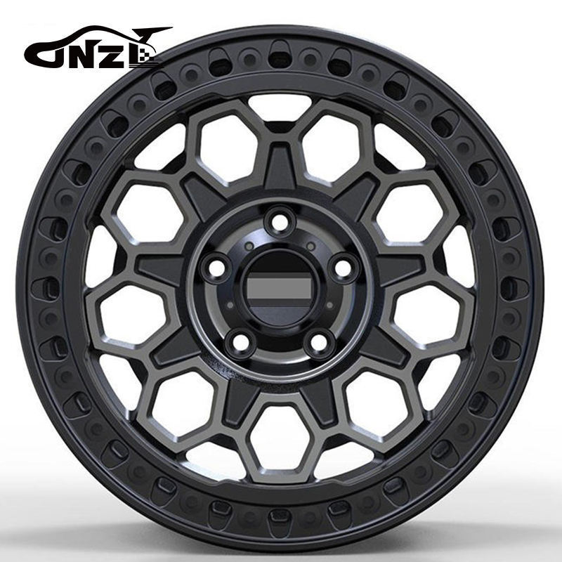 Zhenlun Jeep Wrangler 5*127 High Strength Concave Beadlock Off-Road Forged Rims For Ford Raptor F150