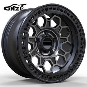 Zhenlun Jeep Wrangler 5*127 High Strength Concave Beadlock Off-Road Forged Rims For Ford Raptor F150