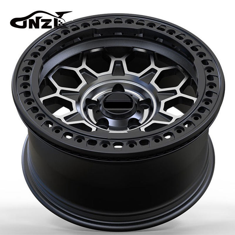 Zhenlun Jeep Wrangler 5*127 High Strength Concave Beadlock Off-Road Forged Rims For Ford Raptor F150