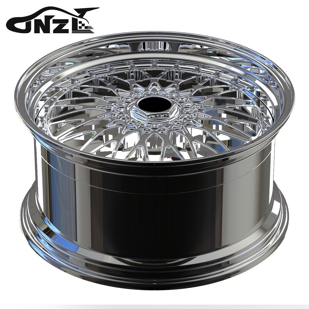 Zhenlun Deep Dish Multi Spokes Replica Bbs 2-Pieces Forged Wheels For Mpv For Bmw M2 M3 M4 5*112