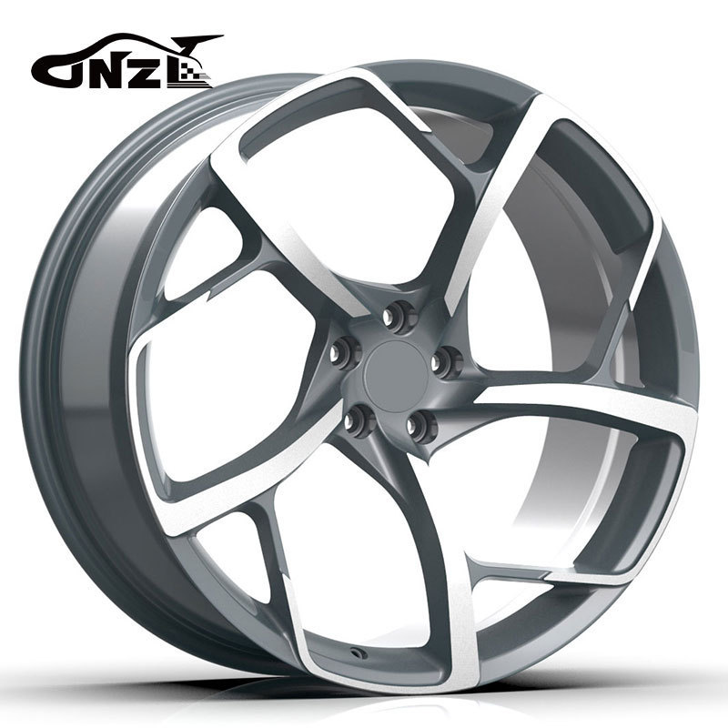 Zhenlun 21-24 Inch 5x115 5x108 Custom Forged Car Rims For Volvo Wheels Jaguar Wheels Cadillac Wheels