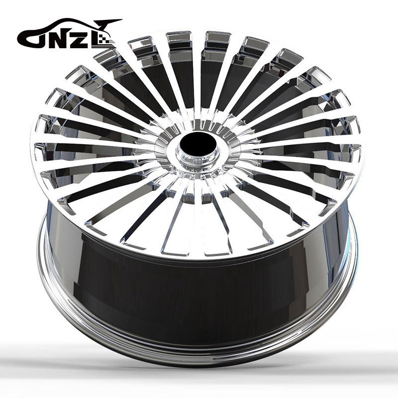 20-23 Inch Magnesium Alloy Forged Wheels Custom 5x112 Brushed and Polished Forged Wheels For Mercedes Benz